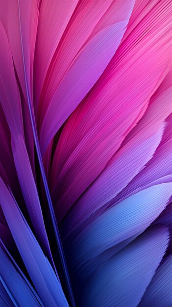 portrait smartphone background Featherr pattern abstract 3d rendering high detail