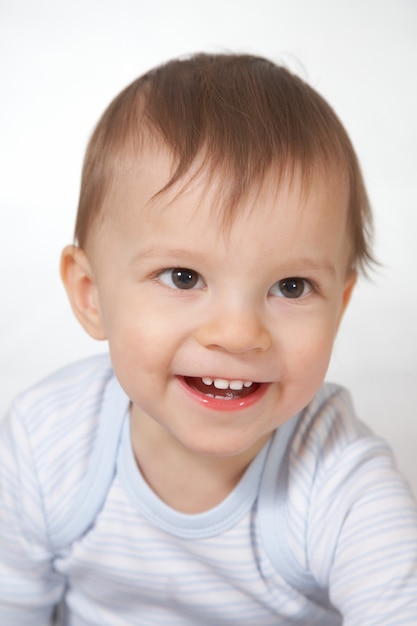 Portrait of the smiling baby