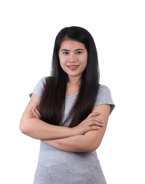 Portrait of smiling business woman 