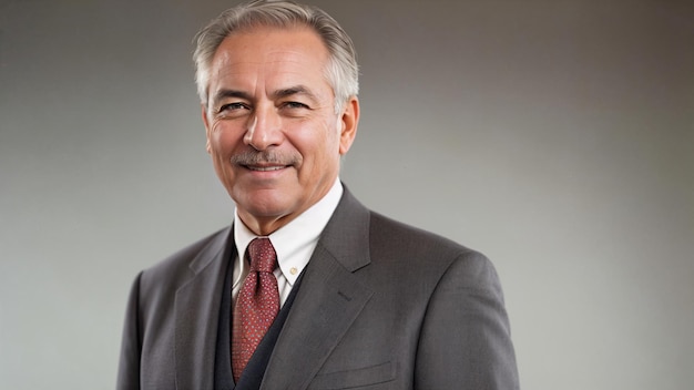 portrait of a smiling businessman