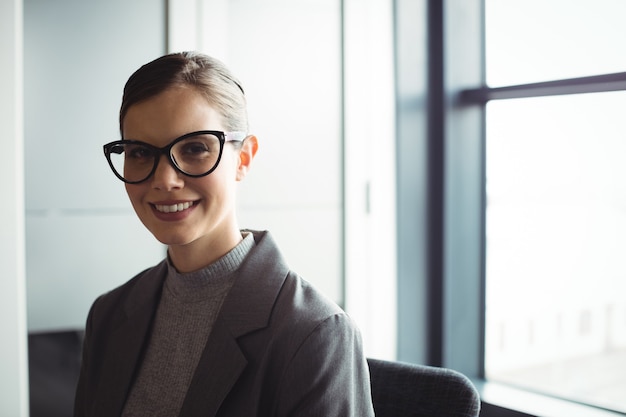 Portrait of smiling counselor