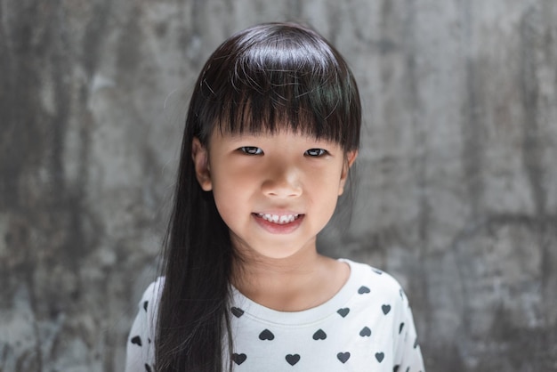 Portrait of smiling girl