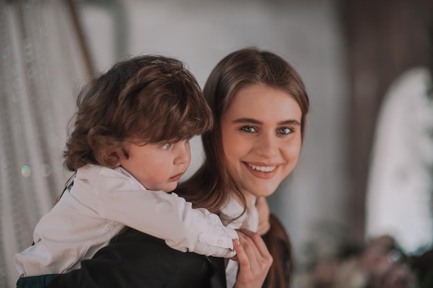 Portrait of a smiling girl