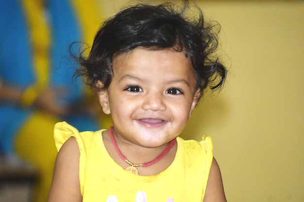 Portrait of a smiling girl