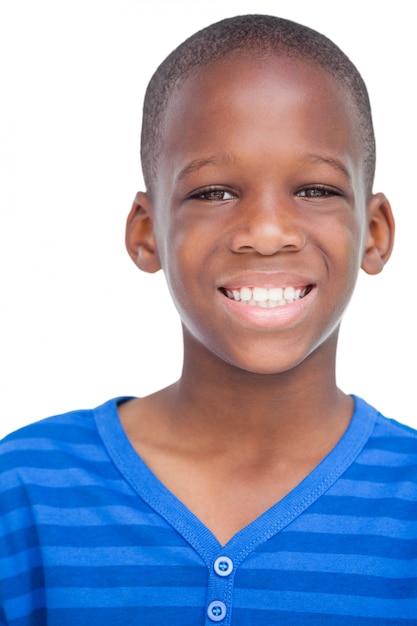 Portrait of smiling little boy