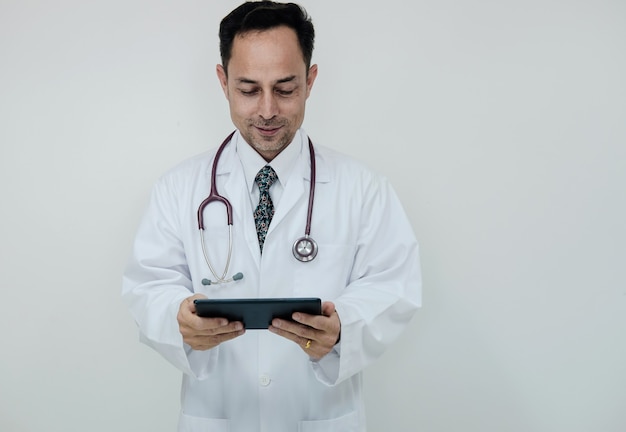 Portrait of a smiling male doctor