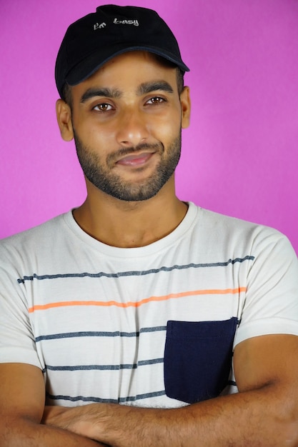 Photo portrait of a smiling man