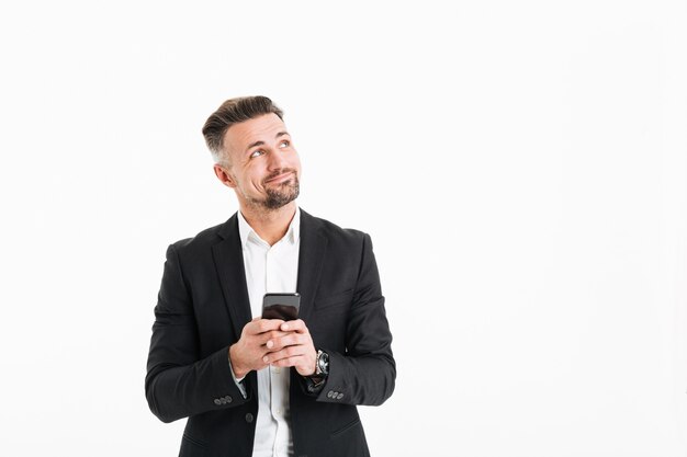 Portrait of a smiling mature businessman