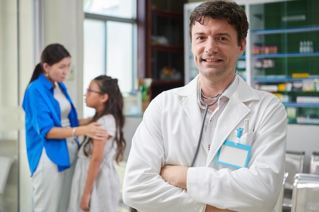 Portrait of Smiling Pediatrician