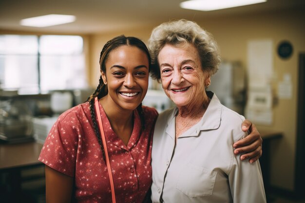 Photo portrait of a smiling person in everyday life