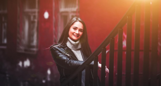 Portrait of a smiling woman