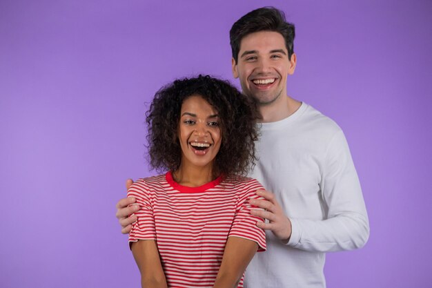 Portrait of a smiling young couple