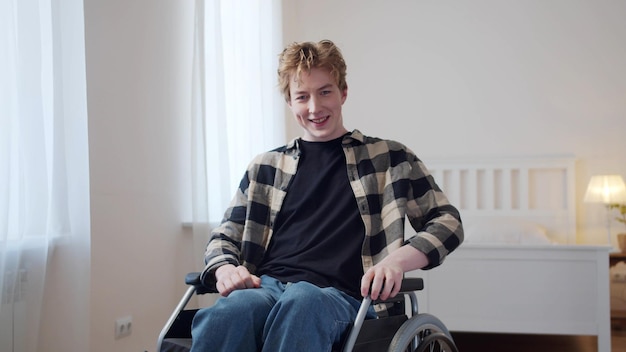 Portrait of smiling young man