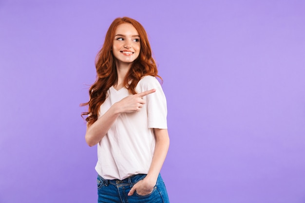 Portrait of a smiling young woman standing