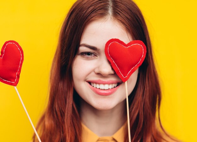 Portrait of a smiling young woman