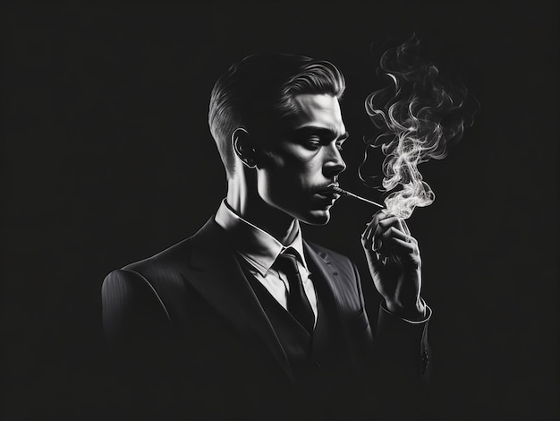 Mysterious Cigarette Smoking Man