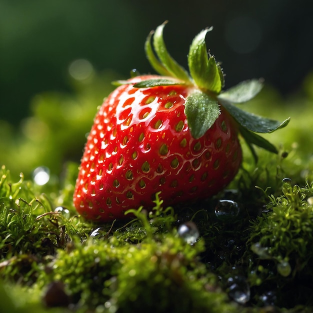 portrait of strawberry