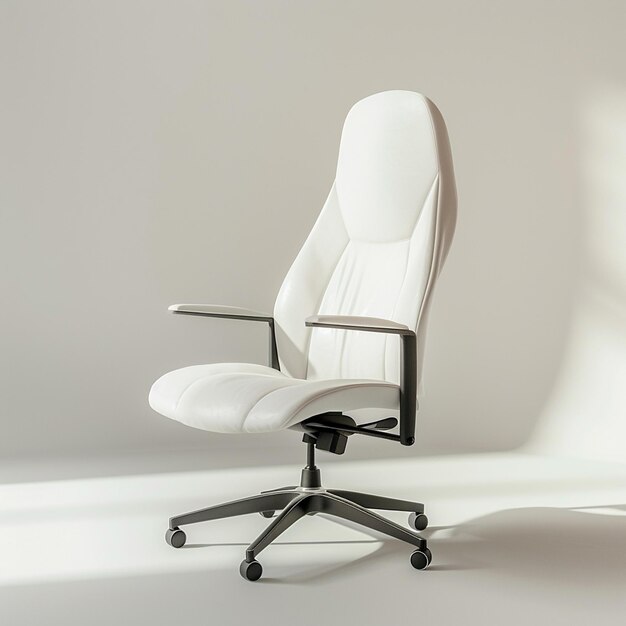 Portrait of a Stylish Office Chair Soft Light Photography