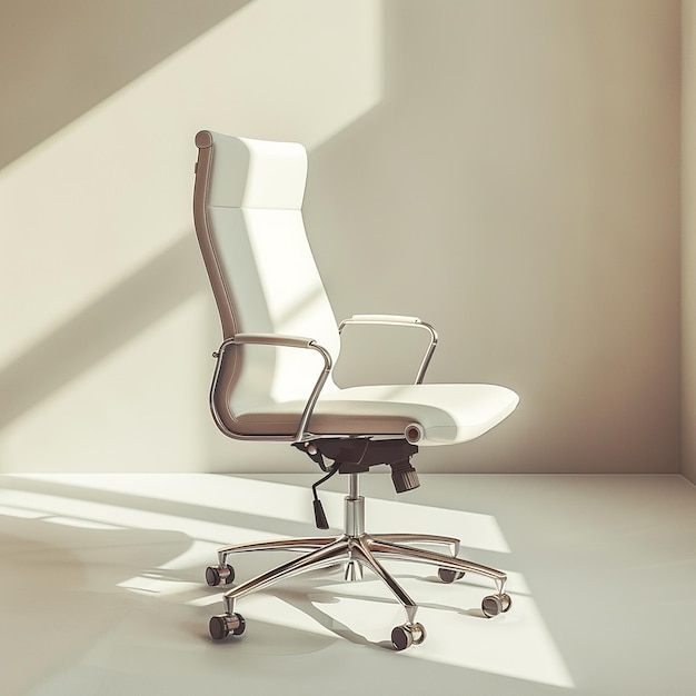 Portrait of a Stylish Office Chair Soft Light Photography