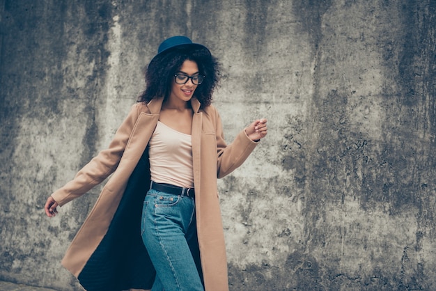 Photo portrait of stylish woman