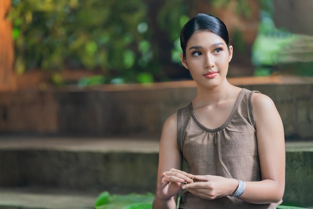 Portrait of Thai Woman