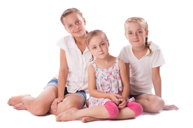 Portrait of three sisters