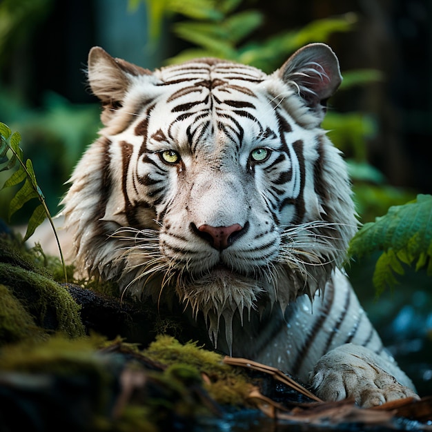 portrait of tiger wild animals