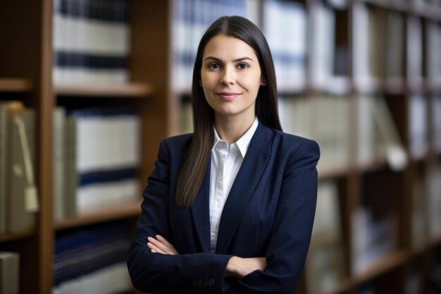 Portrait of a trustworthy and knowledgeable loan officer with a professional attire