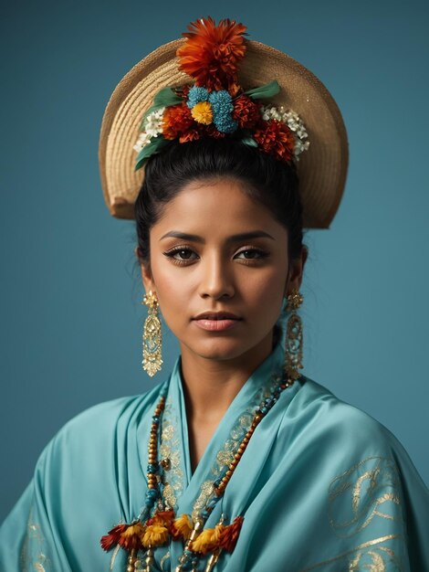 Portrait of woman different ethnicities