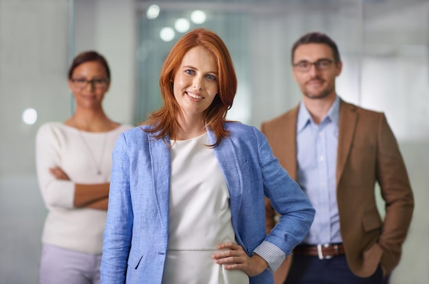 portrait woman or entrepreneur as startup leadership or confident in business diversity in dublin businesswoman arms crossed or happy as proud of commitment in professional corporate or company