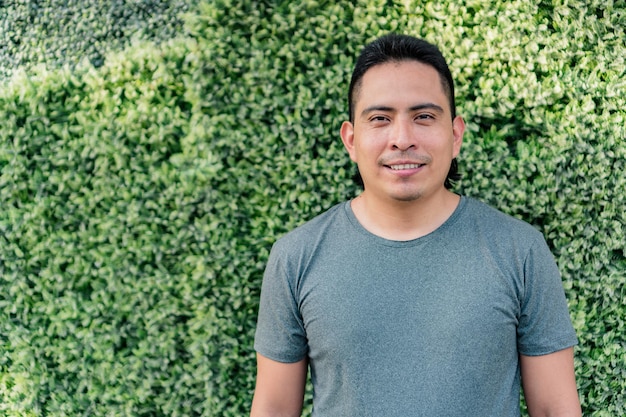 Portrait of young Aboriginal man outdoors