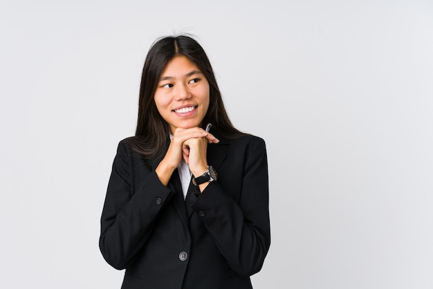 Portrait of young Asian woman