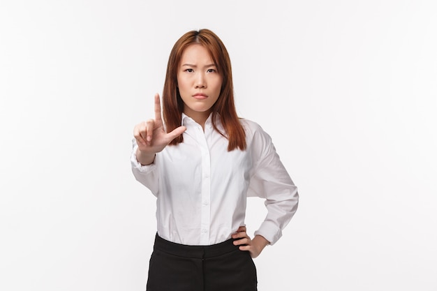 Portrait of a young asian woman