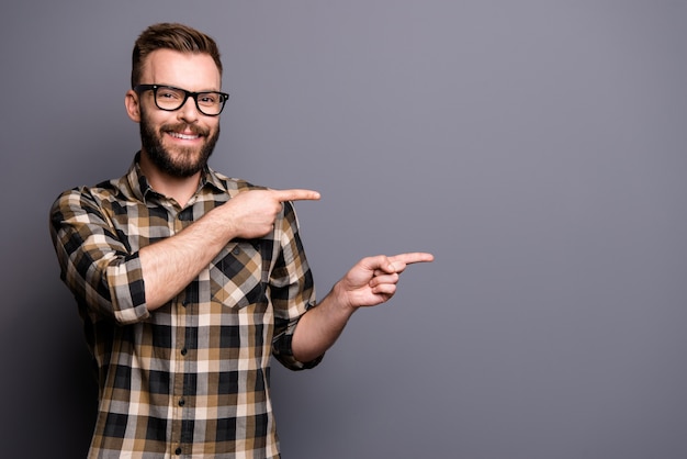 肖像画の若いひげを生やした男