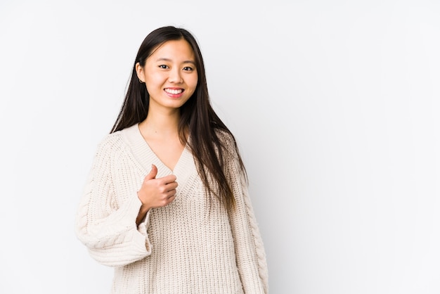 Portrait of a young beautiful girl