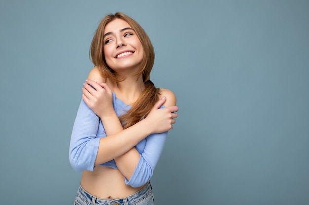 Portrait of young beautiful woman