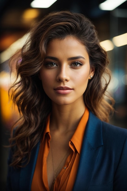 Portrait of Young Business Woman