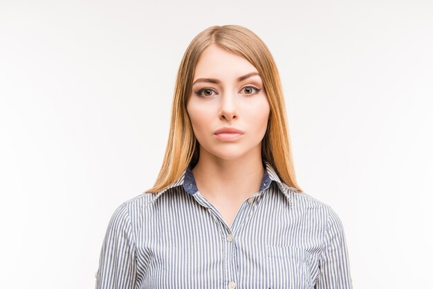 Portrait of a young businesswoman