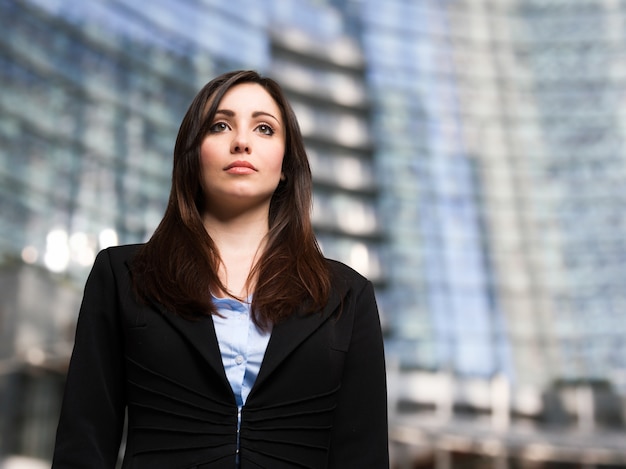 Portrait of a young businesswoman