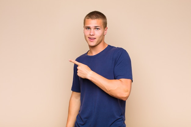 Portrait of a young cheerful man