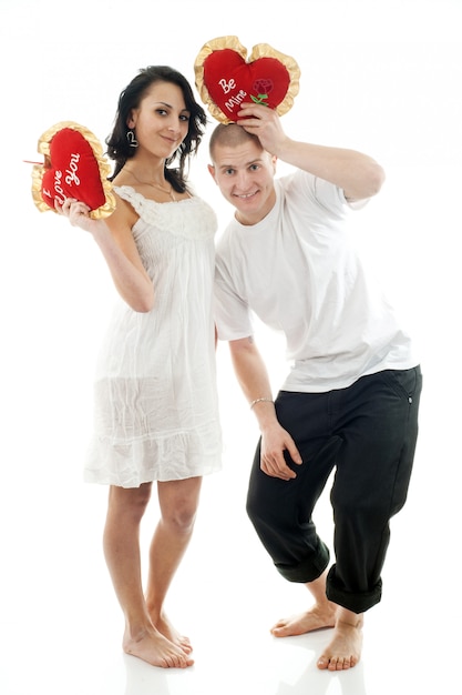 Portrait of a young couple