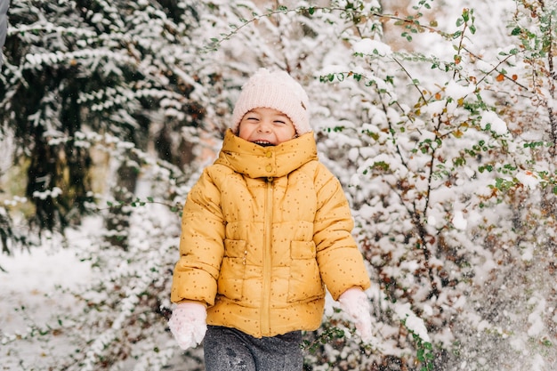 Portrait of a young girl happy to be outside