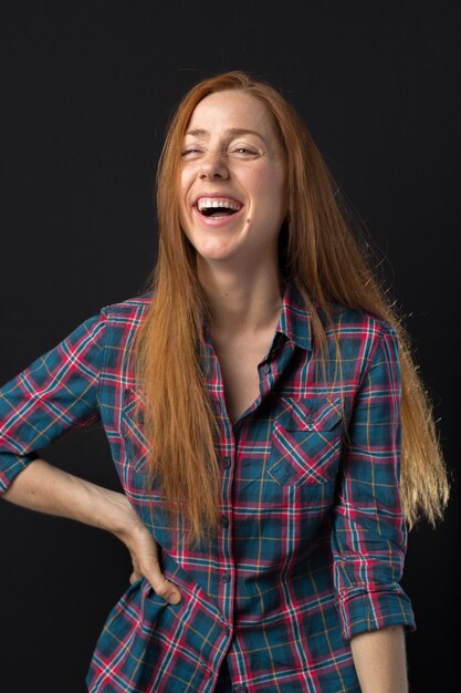 Portrait of young girl