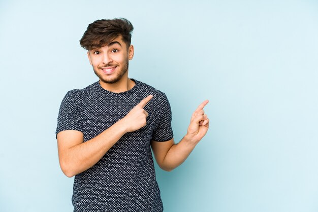 Photo portrait of a young handsome man