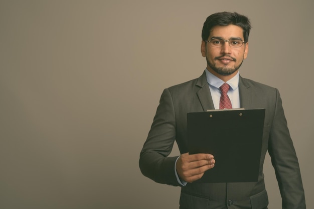 portrait of young man using smart phone