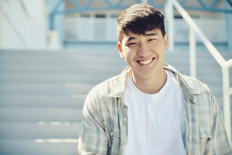 Photo 若い男の肖像画