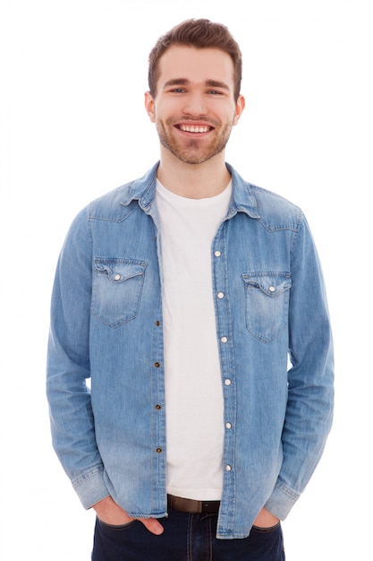 Portrait of a young man