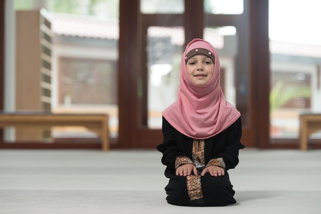 Portrait Of Young Muslim Girl