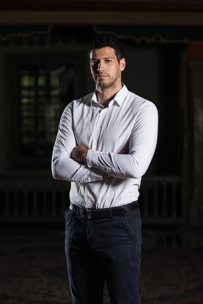 Portrait Of Young Muslim Man