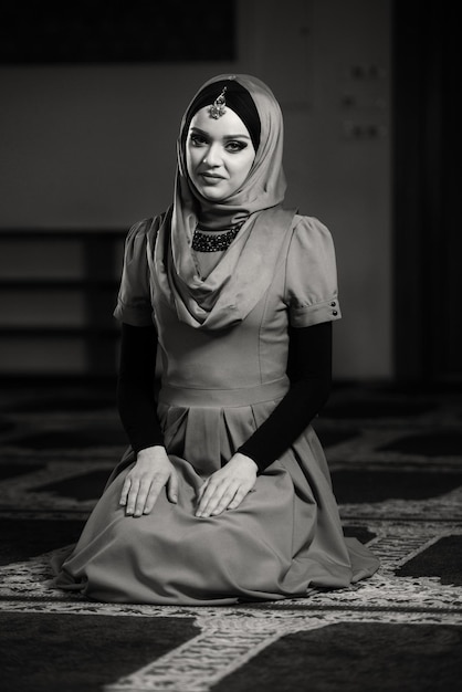 Portrait Of Young Muslim Woman